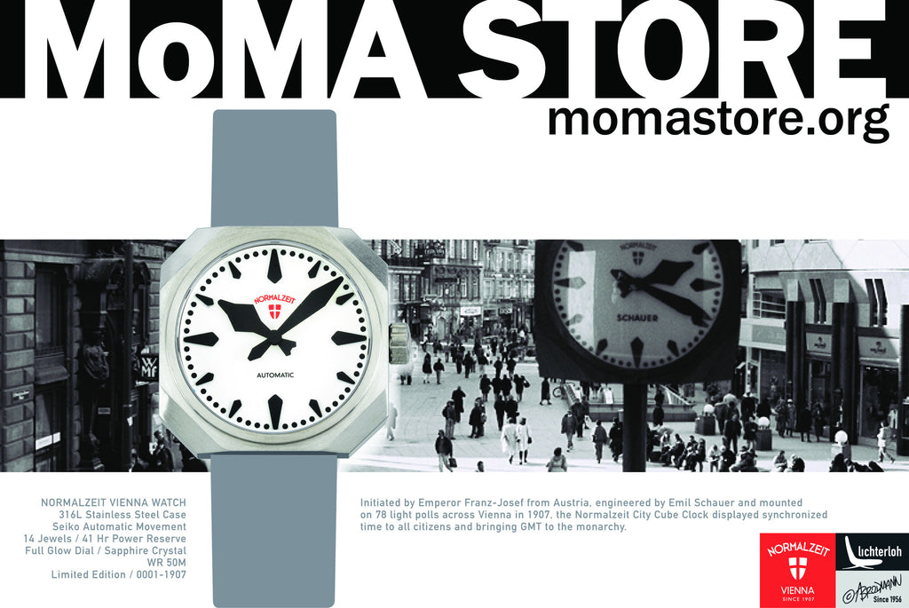 Normalzeit hits MoMA Design Store in Manhattan