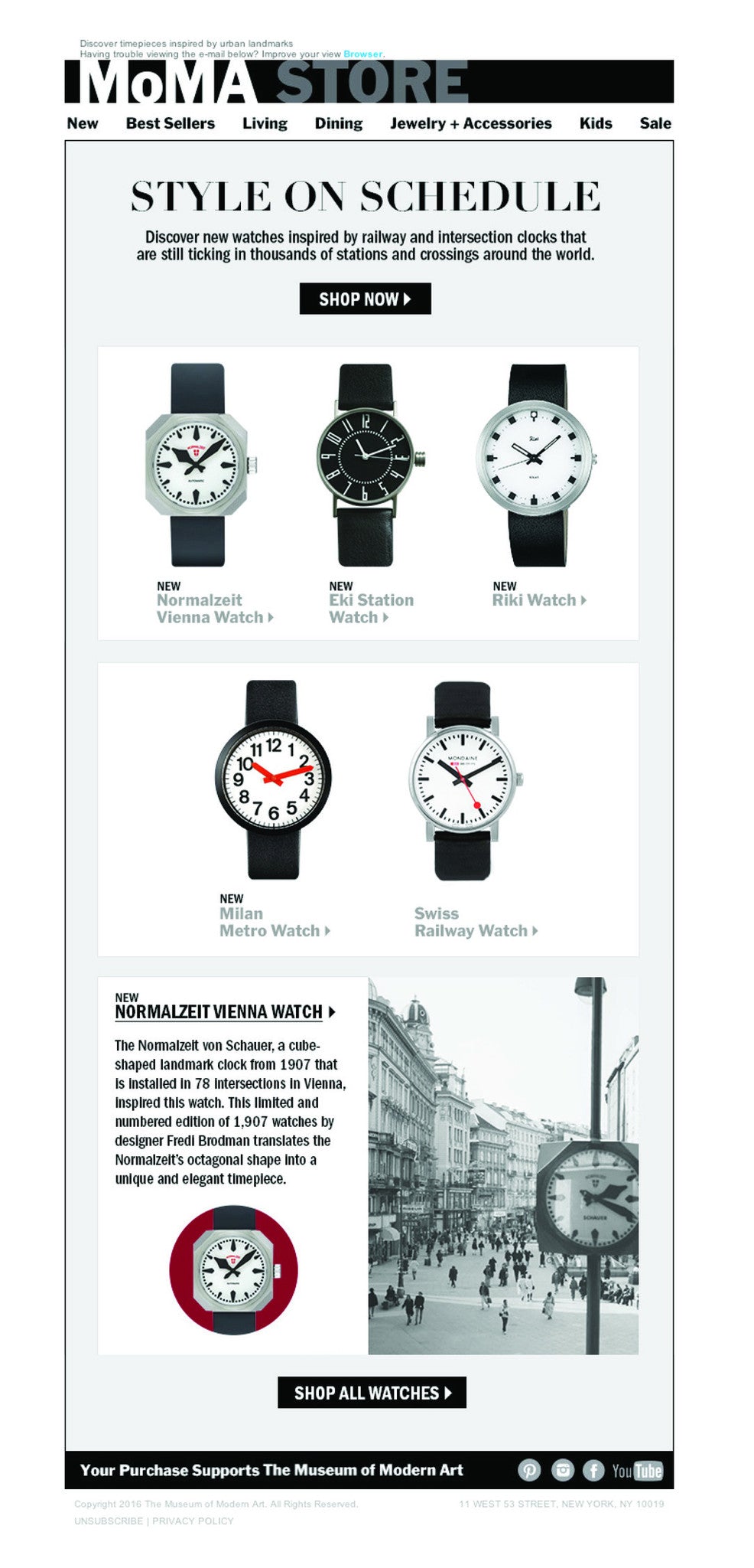 Famous European City Clocks 