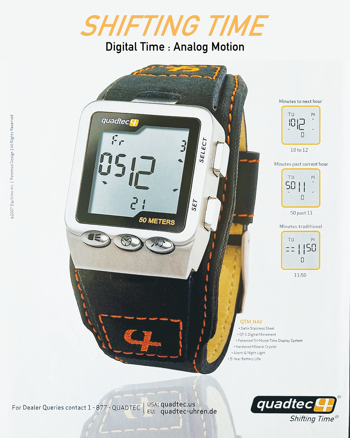 QUADTEC | Shifting Time
