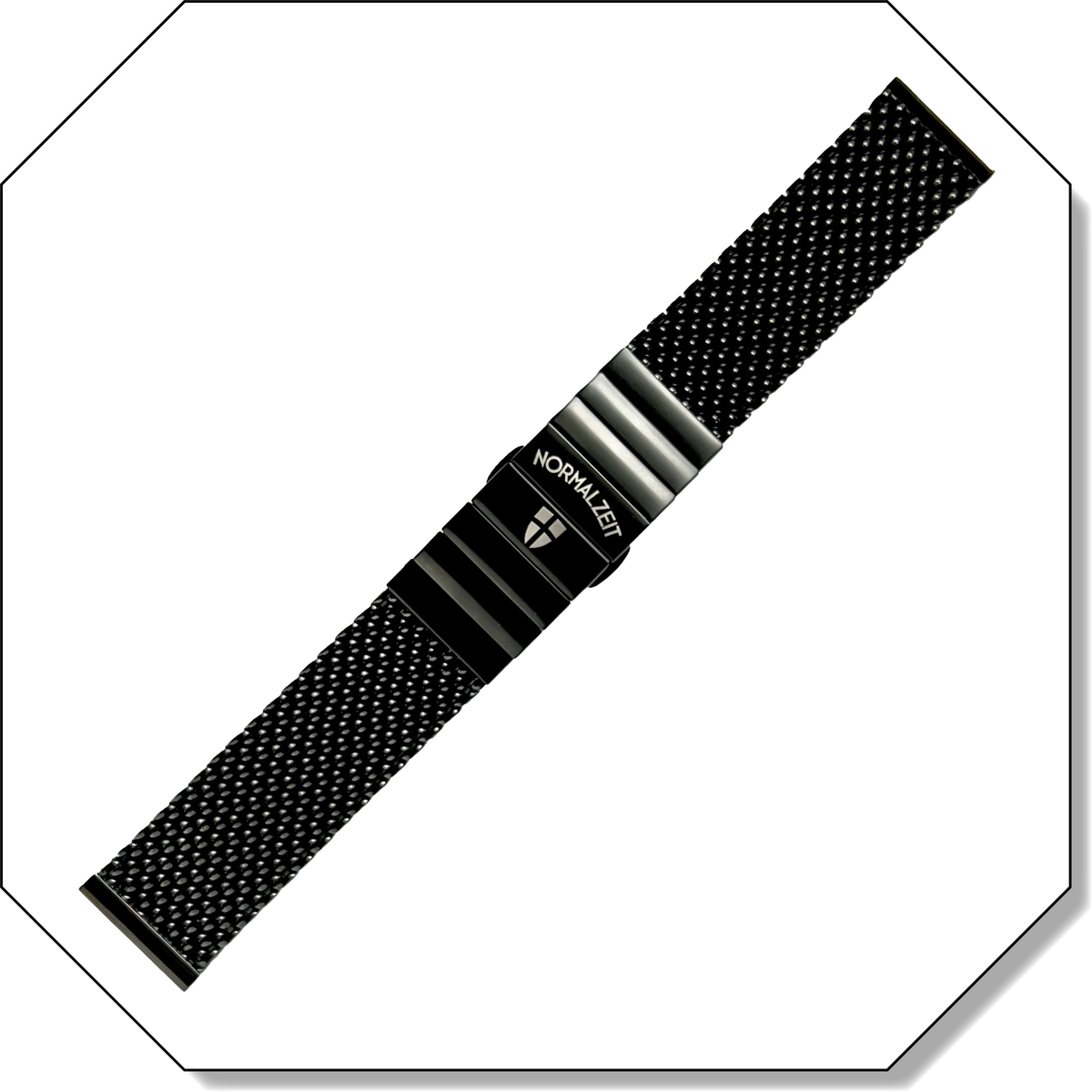 Octo Mesh Black IP Mesh Bracelet – NORMALZEIT