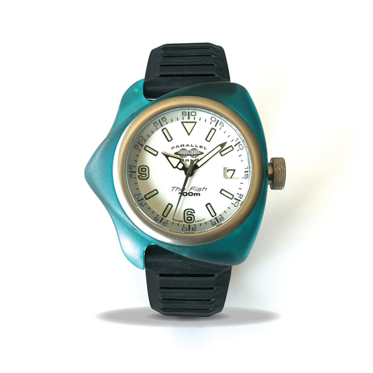 THE FISH_Turquoise Jelly "Mac"